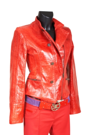 leather jacket ,