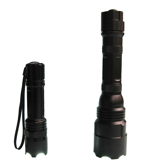 led rechargeable flashlight and torch light