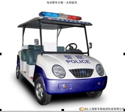 solar electric car/vehicle