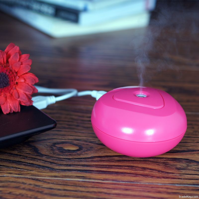 2013 Apple Shape Ultrasonic Air Humidifier and Aroma Diffuser 60ml