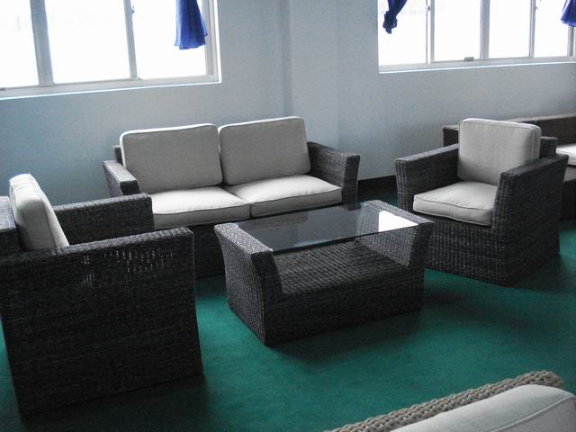 Rattan sofa set