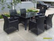 rattan dining set