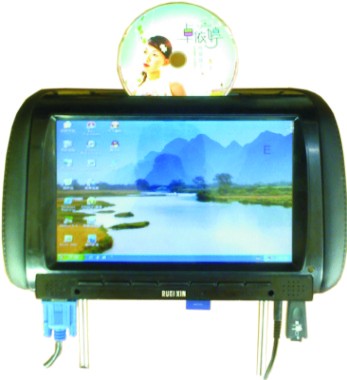 10.2'' car headrest DVD player with LCD monitor