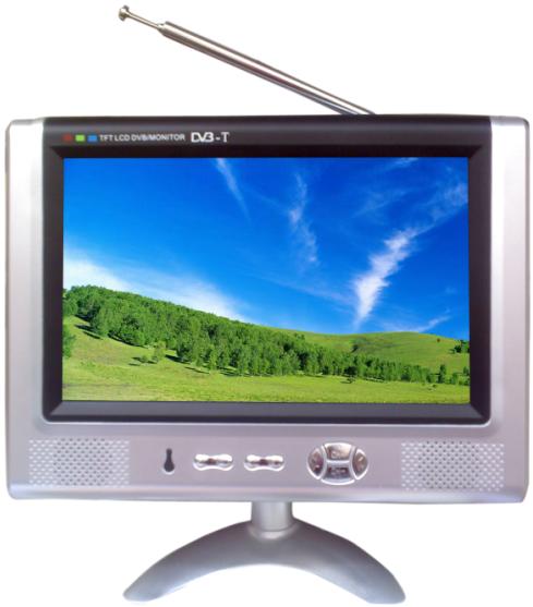9 inch digital LCD TV analog TV
