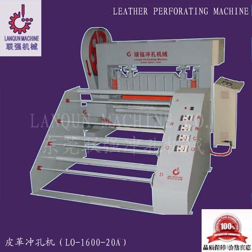 MECHANICAL LEATHER PERFORATING MACHINE