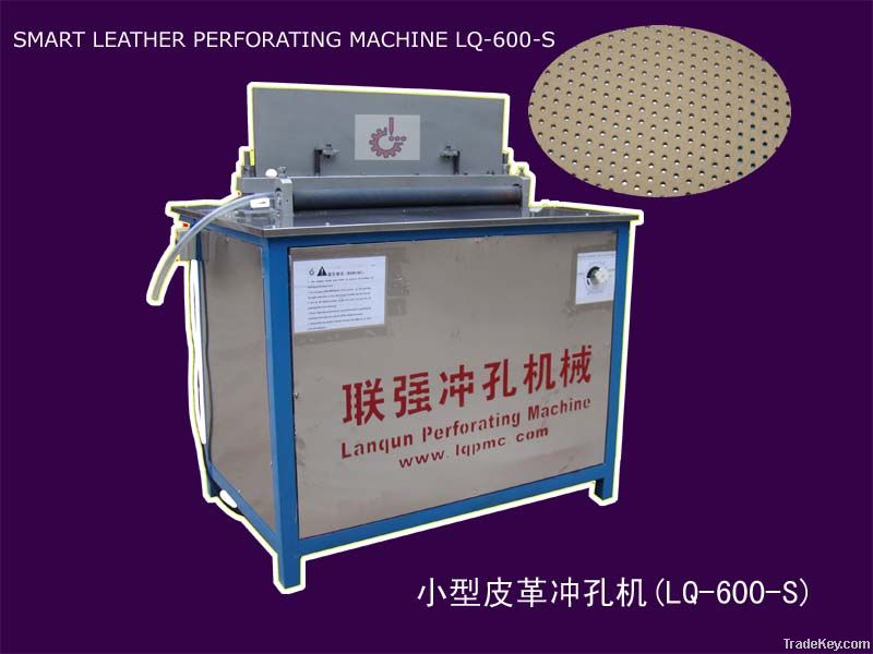 SMALL LEATHER PERFORATING MACHINE