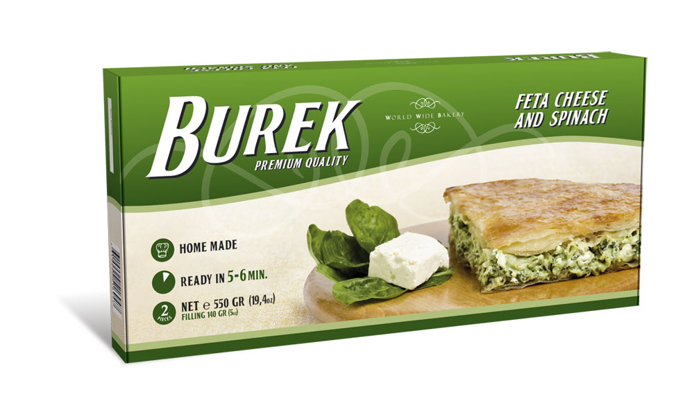 Burek, frozen pastries, flour