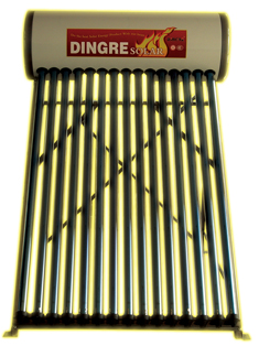DINGRE brand pressurized solar water heater