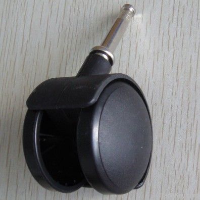 Twin wheels furniture caster