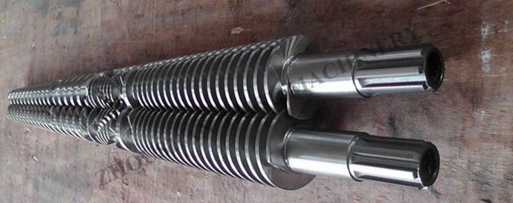 pvc sheet conical twin screw barrel
