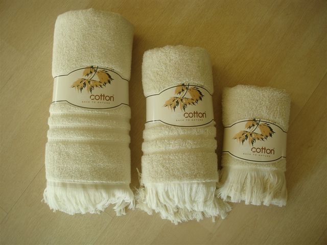 Organic Towel with Tassel