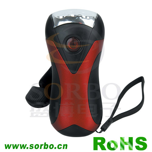 LED Flashlight With USB Charger