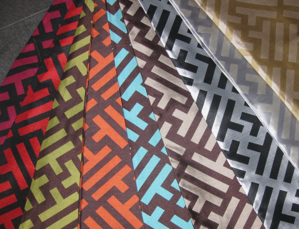 Yarn-dyed jacquard fabric