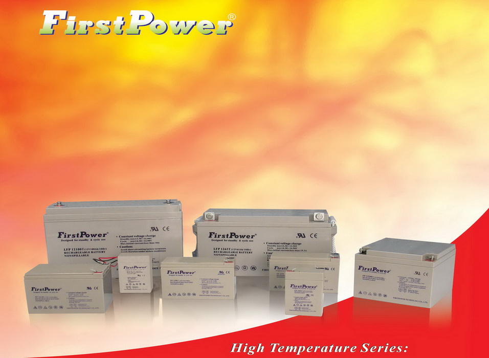 The Valve Regulated Sealed Lead Acid Battery(high temperature series)