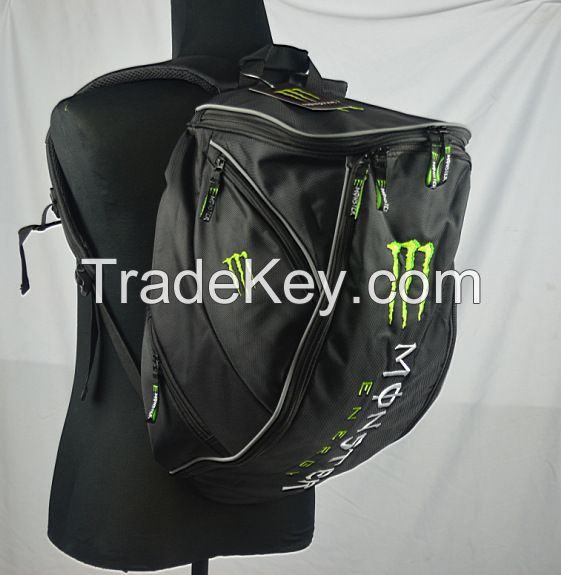 Monster Energy Motorcycle Helmet Backpack Bag