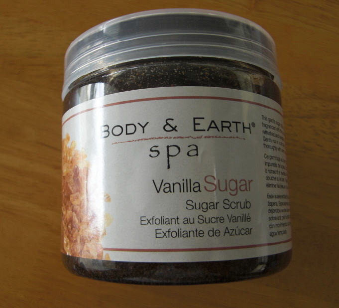 Body & Earth spa Vanilla Sugar Body Scrub