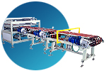 fully automatic dry type multi-blades cutting and edge-grinding line