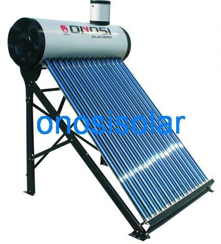 non-pressure two pipe inlet-outlet solar water heater