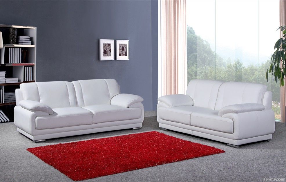 popular modern leather sofa set