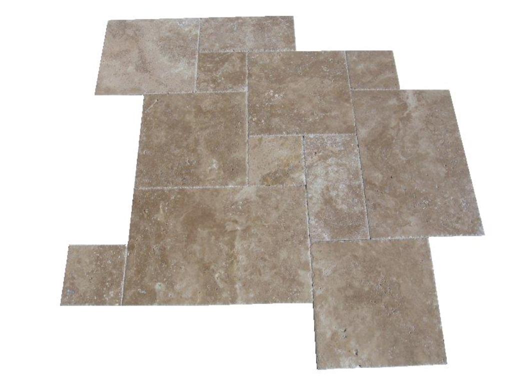 WALNUT TRAVERTINE PATTERN SET