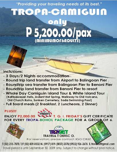 TROPA PROMO PACKAGES