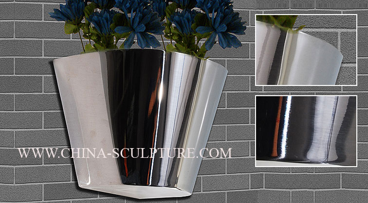 Stainless Steel Flower Pots