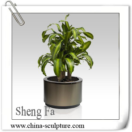 Stainless Steel Flower Pots