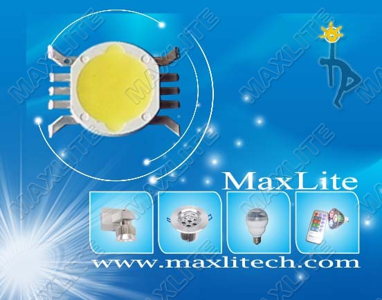 10-pin 1W  Super Bright White High Power LED