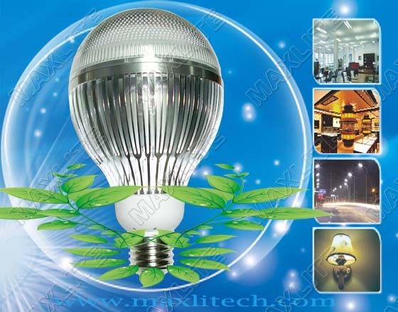 9W E27 High Power LED Bulb