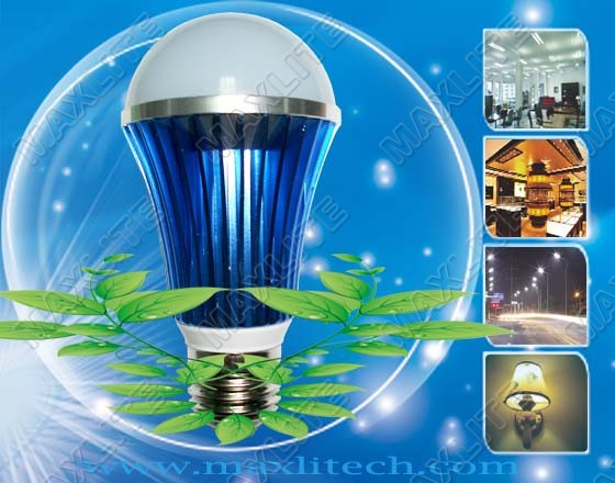 CE Listed 5W E27, E26, E14, GU10 High Power LED Bulb