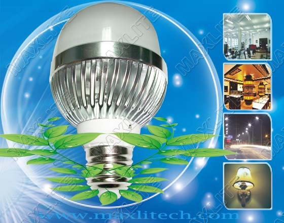 Dimmable 5W E27 High Power LED Bulb
