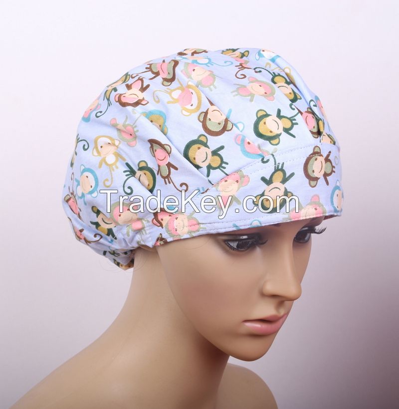 Bouffant Medical Surgical Surgery Hat Scrub Cap Work Hat Chef Cap