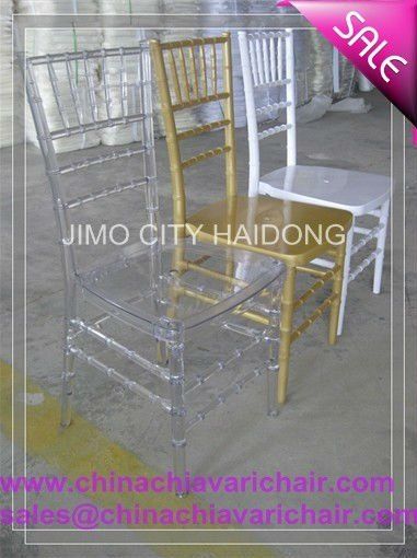 Resin/ Plastic Chiavari Chair for event