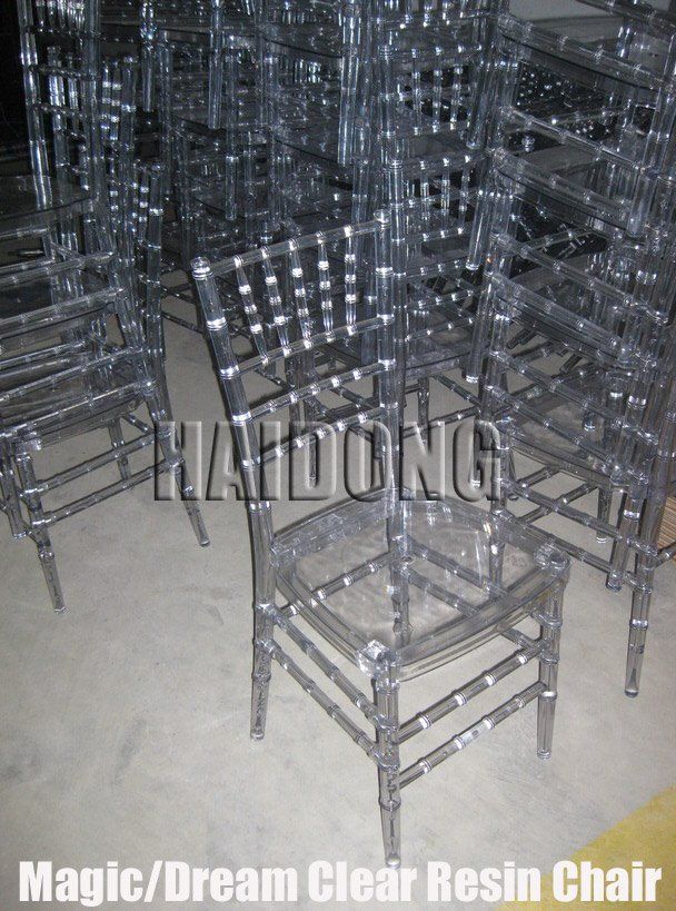 Magic/Dream Clear Resin Chiavari Chair