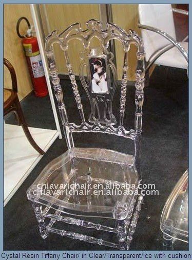 Resin royal chair