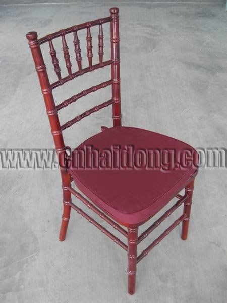 Mahogany Silla Tiffany/Chiavari Chair HDCV-U05
