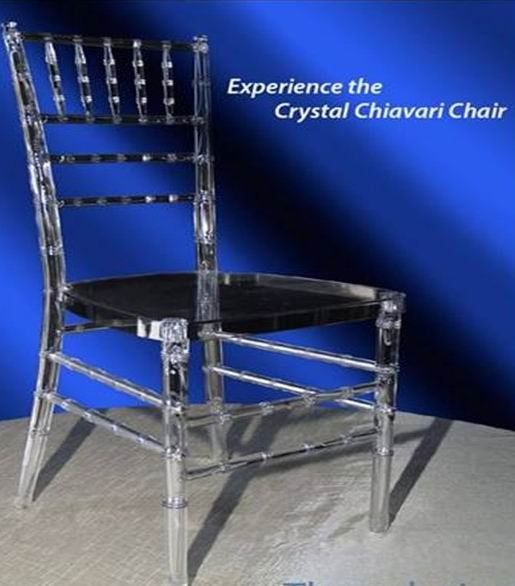 Chiavari Resin Chair in Clear/Transparent Colour