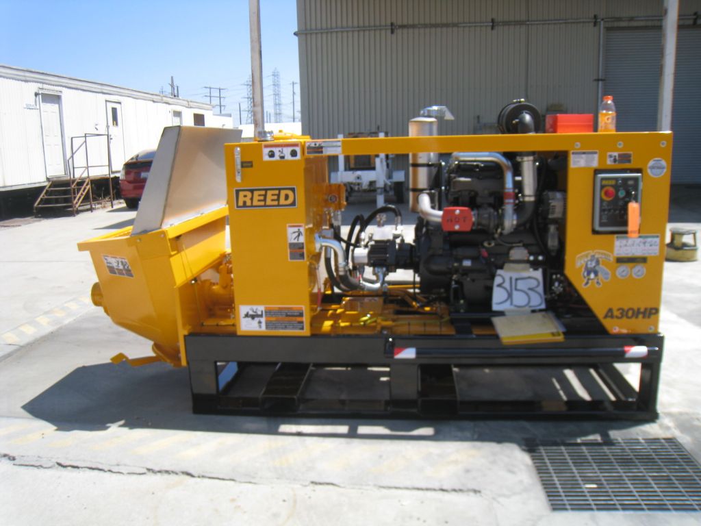 Reed Shotcrete Pump