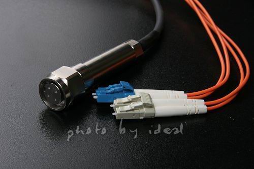 Optic fiber connectors and patchcords