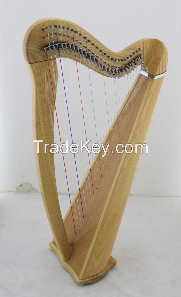 Aster 27 Strings Lever Harp