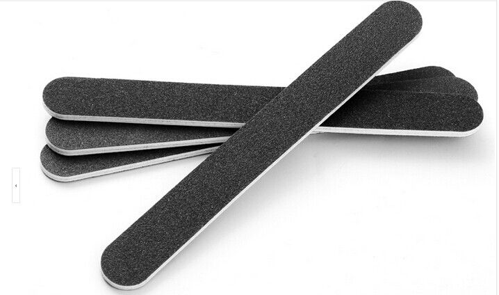 100/180 grit nail file straight nail buffer file nail sanding file nail art manicure