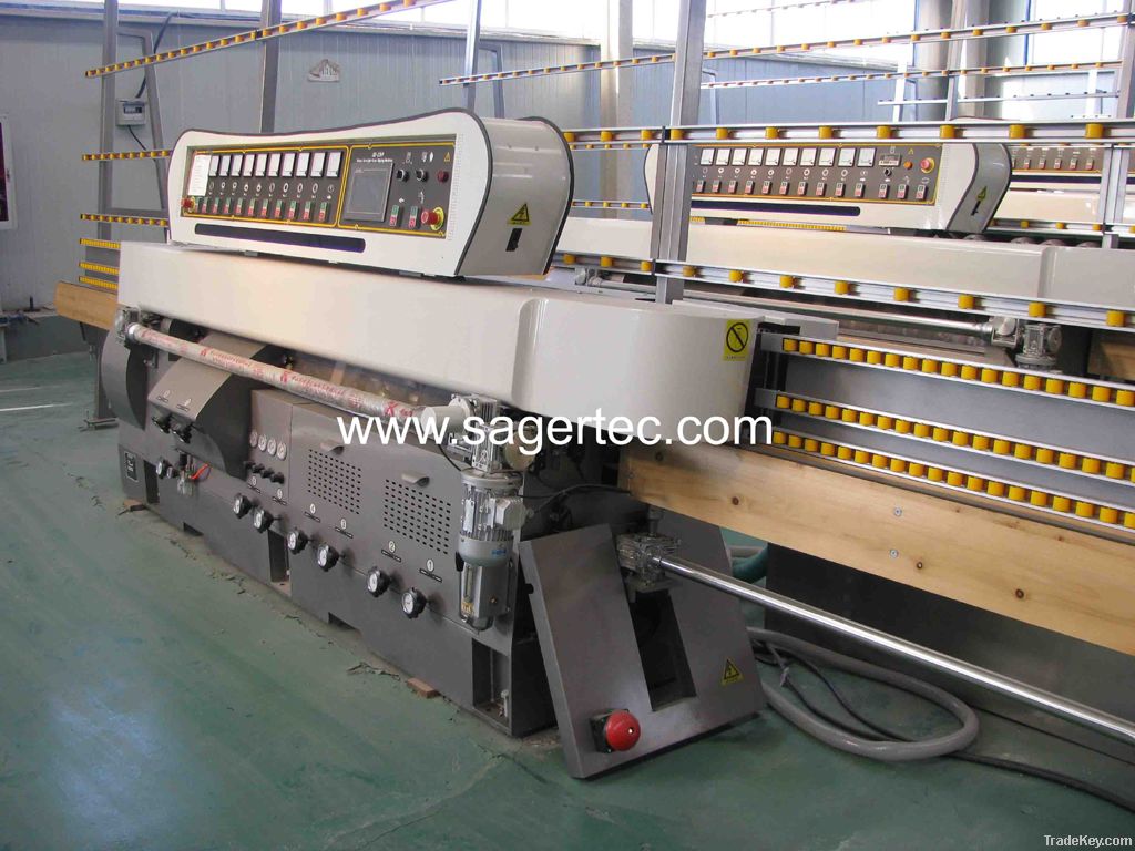 Glass Straight line Miter Edging Machine