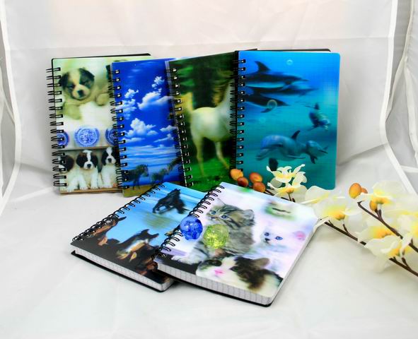 3D Cover Spiral Notebook (NBSPB-001)