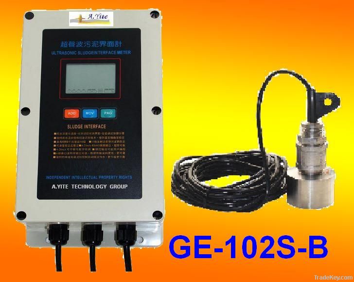 GE-102S Ultrasonic Sludge Interface Depth Level Meter