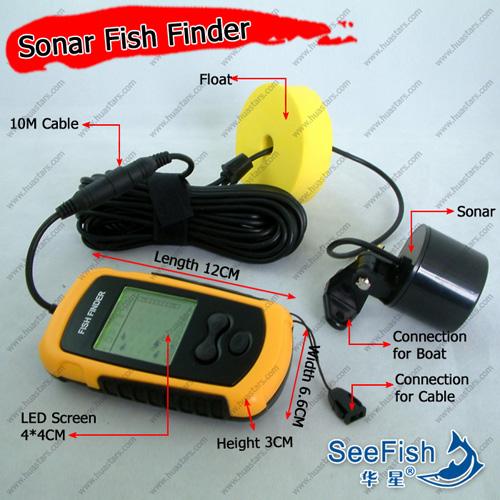 Portable Sonar Fish Finder TL88