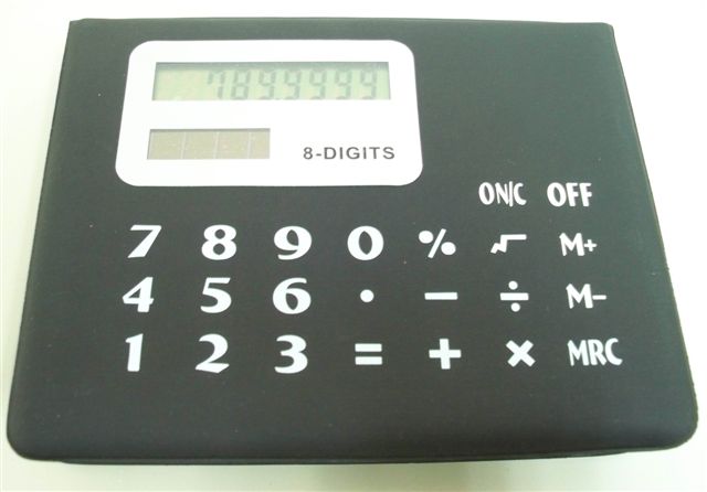calculator pad box