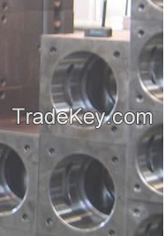 middle cylinder assembly for the hydraulic breakers