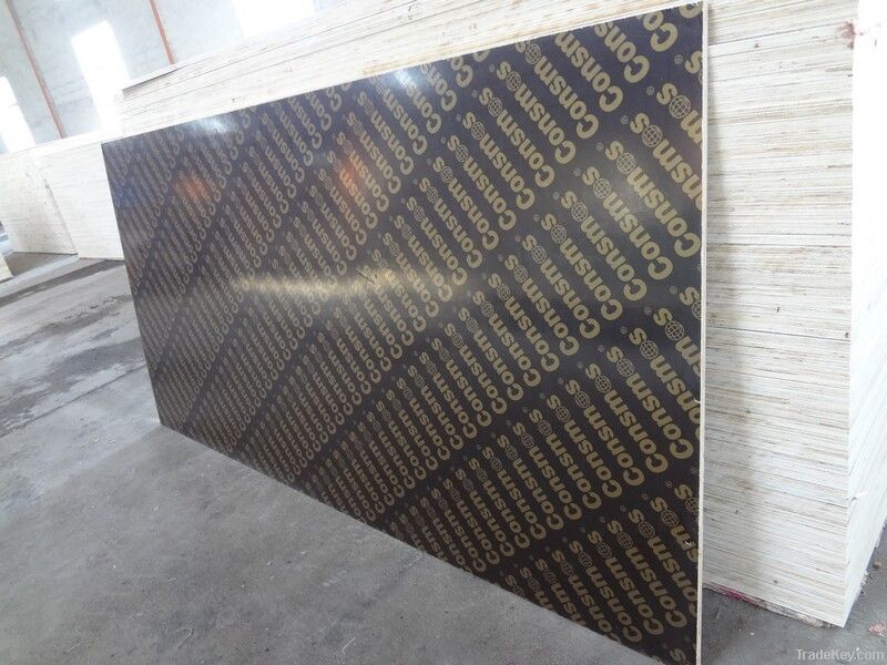 Hot sale 18mm film faced plywood with Logo