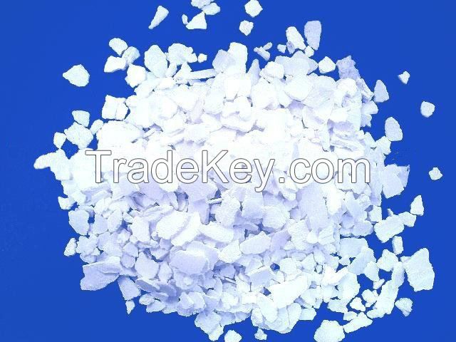 chinese calcium chloride dihydrate 77%min flakes/powder