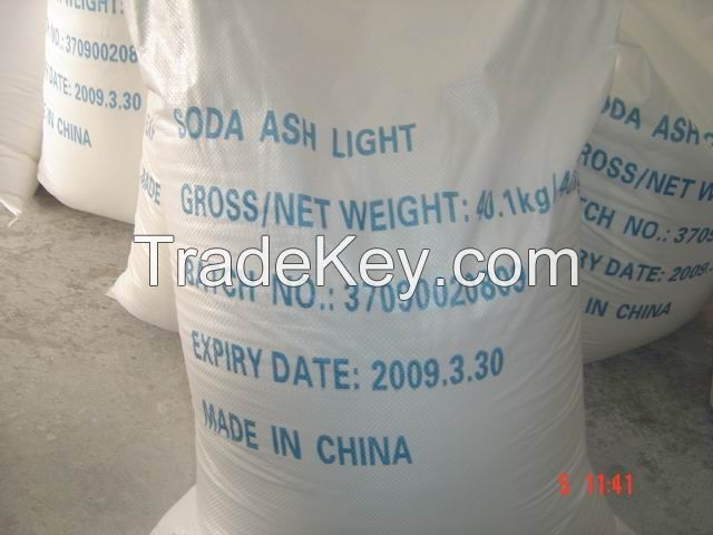 chinese high quality soda ash light 99.2%